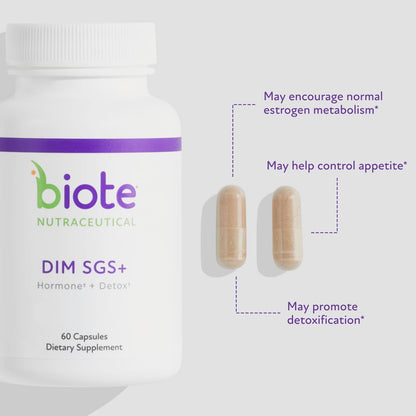 Biote Nutraceuticals DIM SGS
